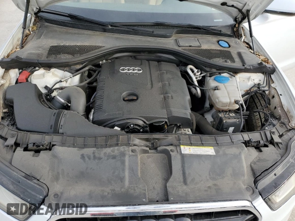 2013 Audi A6 Premium Plus with VIN WAUDFAFC1DN109497, listed as a Copart auction lot 47946285 with 71,220 mi miles and Salvage title. Bid and sale history available at DreamBid. Image 11.