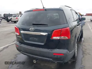2012 Kia Sorento LX with VIN 5XYKT4A68CG265094, listed as a IAAI auction lot 41712956 with 1 mi miles. Bid and sale history available at carsss.com. Image 16.