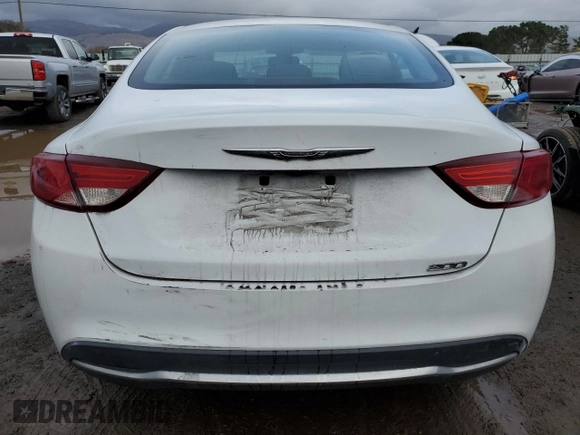 2016 Chrysler 200 Limited with VIN 1C3CCCAB2GN120471, listed as a Copart auction lot 84992264 with 312,850 mi miles and Clean Title. Bid and sale history available at carsss.com. Image 6.