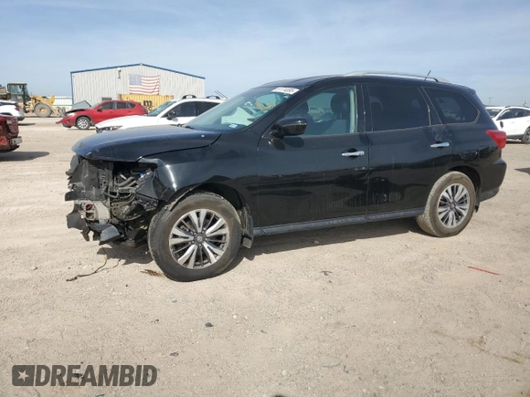 2017 Nissan Pathfinder SL with VIN 5N1DR2MMXHC903892, listed as a Copart auction lot 51174895 with 133,868 mi miles and Salvage Title. Bid and sale history available at DreamBid. Image 1.
