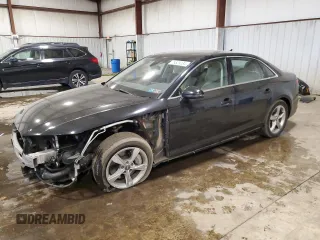 2019 Audi A4 Premium with VIN WAUDNAF44KA011984, listed as a Copart auction lot 75829134 with 74,269 mi miles and Salvage Title. Bid and sale history available at DreamBid. Image 1.