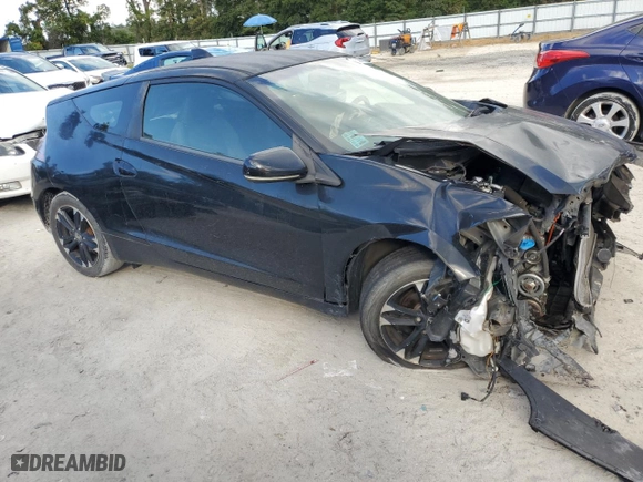 2014 Honda CR-Z EX with VIN JHMZF1D65ES000161, listed as a Copart auction lot 78066264 with 66,292 mi miles and Salvage Title. Bid and sale history available at carsss.com. Image 4.