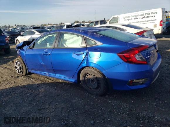 2016 Honda Civic Sedan LX with VIN 19XFC2F54GE203684, listed as a Copart auction lot 49686575 with 77,674 mi miles and Salvage Title. Bid and sale history available at carsss.com. Image 2.