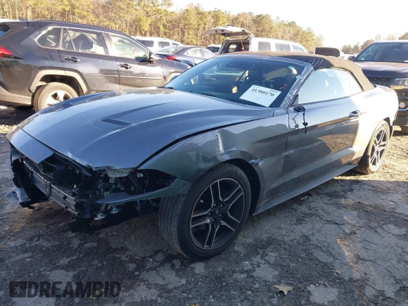 2021 Ford Mustang EcoBoost with VIN 1FATP8UHXM5109894, listed as a IAAI auction lot 41380170 with 88,983 mi miles and . Bid and sale history available at carsss.com. Image 2.