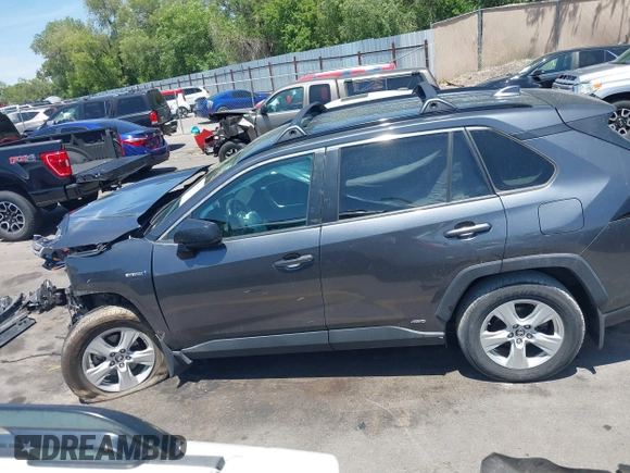 2019 Toyota RAV4 Hybrid LE with VIN JTMLWRFV1KD501638, listed as a IAAI auction lot 42590717 with 46,277 mi miles and . Bid and sale history available at DreamBid. Image 15.