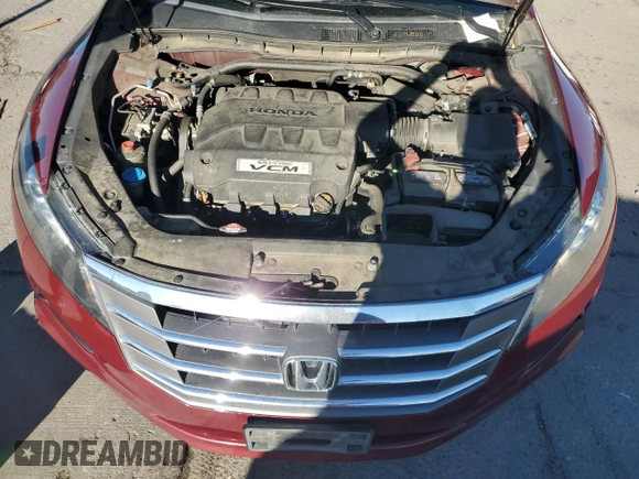 2010 Honda Accord Crosstour EX-L with VIN 5J6TF2H54AL015408, listed as a Copart auction lot 76682974 with 128,360 mi miles and Salvage Title. Bid and sale history available at carsss.com. Image 12.