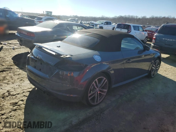 2017 Audi TT Roadster z VIN TRUT5CFV5H1006018, wystawiony jako Copart lot #88120195 z przebiegiem 30 152 mil mil oraz Szkoda całkowita • Salvage title. Historia ofert i sprzedaży dostępna na DreamBid. Obrazek 3.