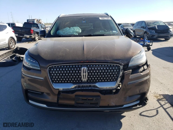 2022 Lincoln Aviator Reserve with VIN 5LM5J7WC4NGL02508, listed as a Copart auction lot 49677685 with 32,956 mi miles and Salvage Title. Bid and sale history available at carsss.com. Image 5.