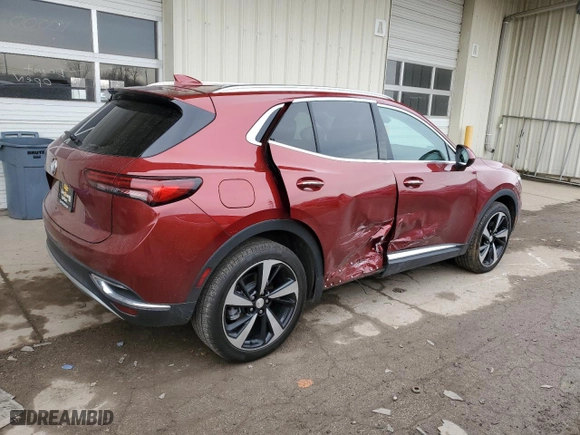 2021 Buick Envision Essence with VIN LRBFZNR42MD066002, listed as a Copart auction lot 85333394 with 16,068 mi miles and Salvage Title. Bid and sale history available at carsss.com. Image 3.