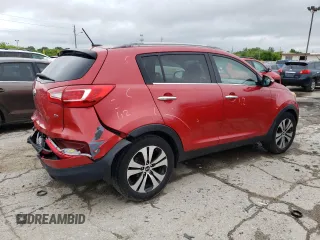2013 Kia Sportage EX z VIN KNDPC3A26D7441345, wystawiony jako Copart lot #58832265 z przebiegiem 129 264 mil mil oraz Szkoda całkowita • Salvage title. Historia ofert i sprzedaży dostępna na DreamBid. Obrazek 3.