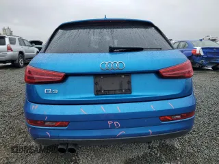 2016 Audi Q3 Premium Plus with VIN WA1BFCFS8GR006033, listed as a Copart auction lot 51348905 with 65,666 mi miles and Salvage Title. Bid and sale history available at carsss.com. Image 6.