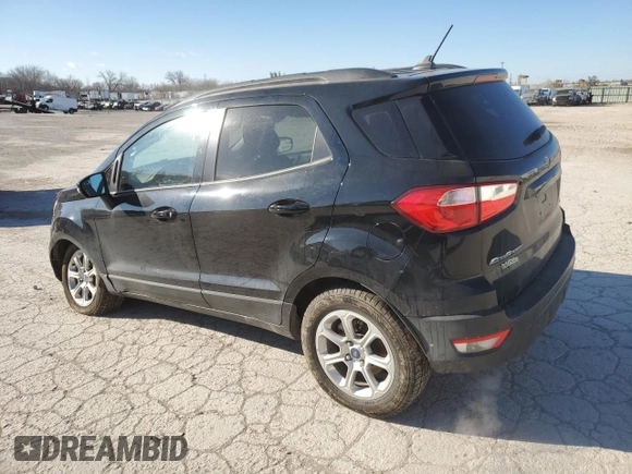 2020 Ford EcoSport SE with VIN MAJ6S3GL4LC376036, listed as a Copart auction lot 84541324 with 66,973 mi miles and Salvage Title. Bid and sale history available at DreamBid. Image 2.