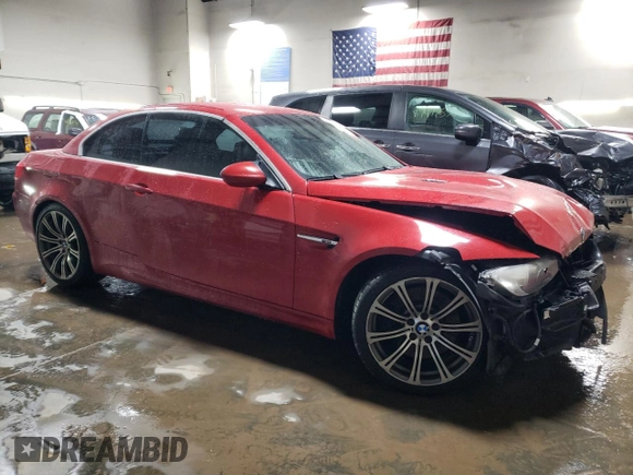 2009 BMW 3 Series M3 with VIN WBSWL93599P332061, listed as a Copart auction lot 86398454 with 104,743 mi miles and Salvage Title. Bid and sale history available at carsss.com. Image 4.