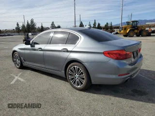 2020 BMW 5 Series 530i with VIN WBAJR3C02LWW69439, listed as a Copart auction lot 42242975 with 26,208 mi miles and Salvage Title. Bid and sale history available at DreamBid. Image 2.