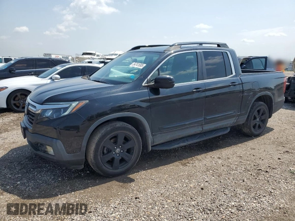 2019 Honda Ridgeline RTL-T z VIN 5FPYK3F6XKB014493, wystawiony jako Copart lot #54741695 z przebiegiem 75 326 mil mil oraz Szkoda całkowita • Salvage title. Historia ofert i sprzedaży dostępna na DreamBid. Obrazek 1.