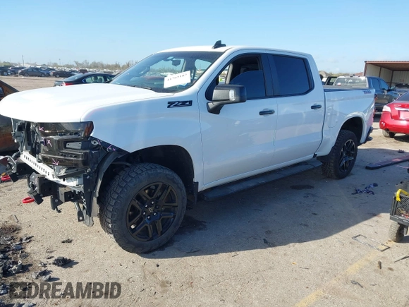 2021 Chevrolet Silverado 1500 LT Trail Boss with VIN 3GCPYFED0MG262382, listed as a IAAI auction lot 41765187 with 38,664 mi miles and . Bid and sale history available at DreamBid. Image 17.