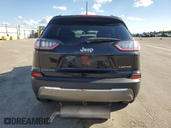 2019 Jeep Cherokee Limited with VIN 1C4PJLDB3KD419514, listed as a Copart auction lot 51371725 with 47,783 mi miles and Salvage Title. Bid and sale history available at DreamBid. Image 6.