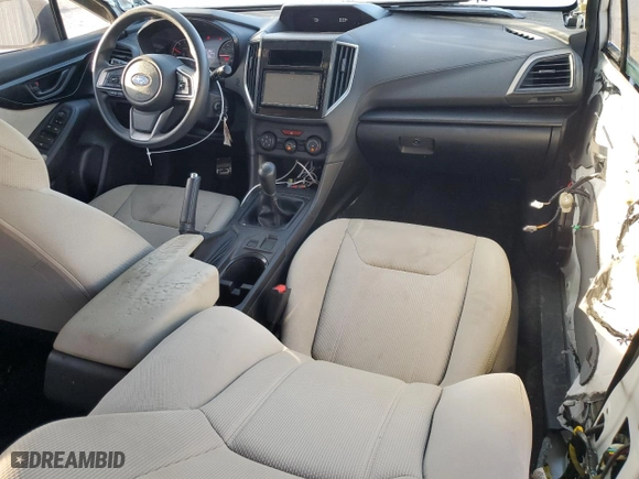 2017 Subaru Impreza with VIN 4S3GTAA68H1723616, listed as a Copart auction lot 77035964 with 93,430 mi miles and Salvage Title. Bid and sale history available at carsss.com. Image 8.