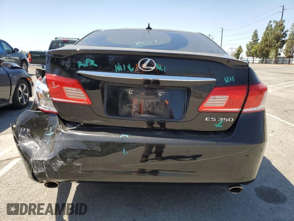 2012 Lexus ES 330 with VIN JTHBK1EG4C2497544, listed as a Copart auction lot 60679305 with 108,574 mi miles and Salvage title. Bid and sale history available at DreamBid. Image 6.