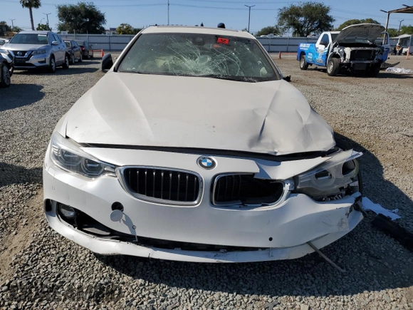 2015 BMW 4 Series 428i with VIN WBA4A9C57FGL85337, listed as a Copart auction lot 62425595 with Not provided miles and Salvage title. Bid and sale history available at DreamBid. Image 5.