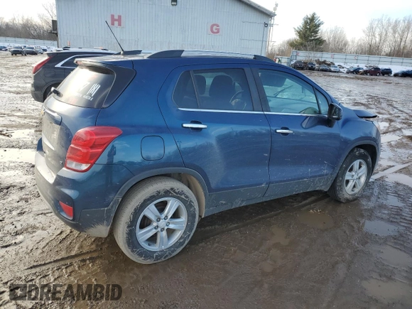2019 Chevrolet Trax LT with VIN 3GNCJLSB2KL390560, listed as a Copart auction lot 46326825 with 98,469 mi miles and Clean Title. Bid and sale history available at carsss.com. Image 3.