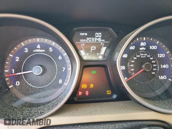 2013 Hyundai Elantra GLS с VIN 5NPDH4AE2DH234757, выставлен на аукционе Copart как лот 52202825 с пробегом 203 346 миль миль и Списание • Salvage title. История ставок и продаж доступна на DreamBid. Изображение 9.