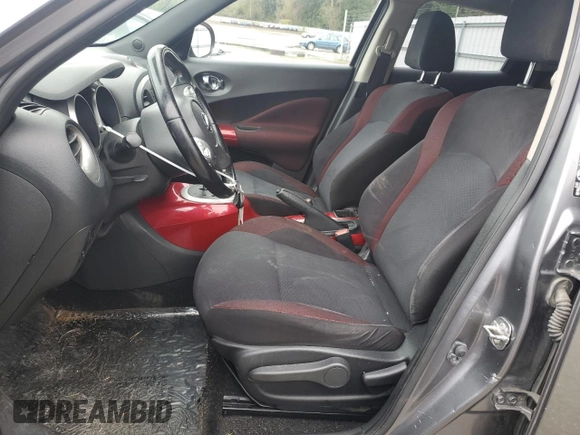 2014 Nissan Juke SV with VIN JN8AF5MV4ET480348, listed as a Copart auction lot 51174635 with 63,350 mi miles and Salvage Title. Bid and sale history available at DreamBid. Image 7.