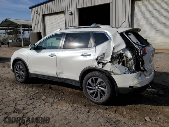 2016 Nissan Rogue SL with VIN 5N1AT2MT1GC880268, listed as a Copart auction lot 49076745 with 54,053 mi miles and Salvage Title. Bid and sale history available at carsss.com. Image 2.