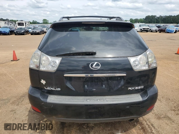 2008 Lexus RX 350 with VIN 2T2GK31U58C050434, listed as a Copart auction lot 55183355 with Not Provided miles and Clean Title. Bid and sale history available at DreamBid. Image 6.