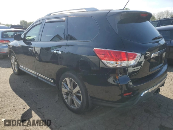 2014 Nissan Pathfinder Platinum with VIN 5N1AR2MM9EC609382, listed as a Copart auction lot 55319085 with 110,652 mi miles and Clean Title. Bid and sale history available at carsss.com. Image 2.