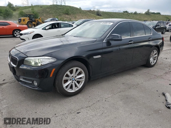 2015 BMW 5 Series 528i xDrive with VIN WBA5A7C50FD626942, listed as a Copart auction lot 60489775 with 95,375 mi miles and Clean title. Bid and sale history available at DreamBid. Image 1.