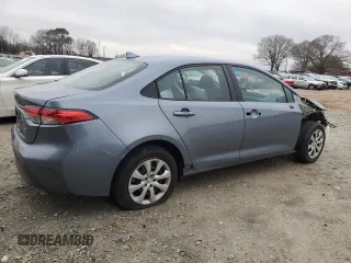 2024 Toyota Corolla LE with VIN 5YFB4MDE8RP164965, listed as a Copart auction lot 44899155 with 11,695 mi miles and Salvage Title. Bid and sale history available at carsss.com. Image 3.