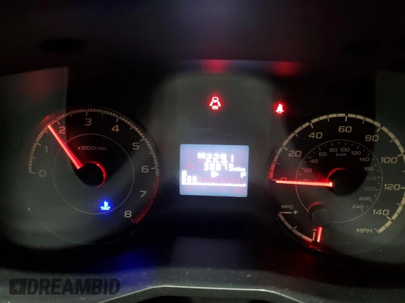 2022 Subaru Impreza with VIN 4S3GKAA64N1605626, listed as a Copart auction lot 42681605 with 38,873 mi miles and Salvage title. Bid and sale history available at DreamBid. Image 9.