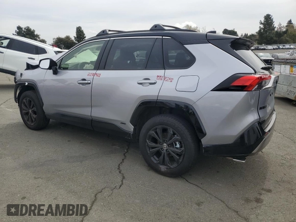 2024 Toyota RAV4 Hybrid XSE with VIN JTME6RFV1RD563804, listed as a Copart auction lot 48415275 with 4,079 mi miles and Salvage Title. Bid and sale history available at DreamBid. Image 2.