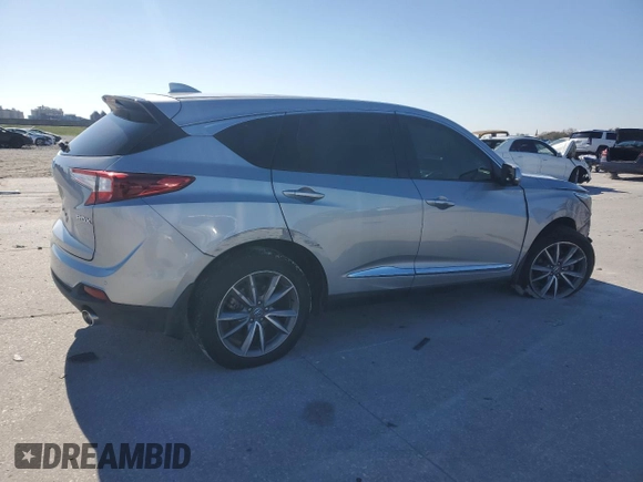 2021 Acura RDX Technology with VIN 5J8TC1H55ML004531, listed as a Copart auction lot 45998275 with 43,996 mi miles and Salvage title. Bid and sale history available at DreamBid. Image 3.