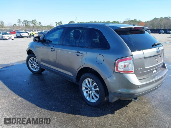 2010 Ford Edge SEL with VIN 2FMDK3JCXABA50115, listed as a IAAI auction lot 41758678 with 207,033 mi miles. Bid and sale history available at carsss.com. Image 3.