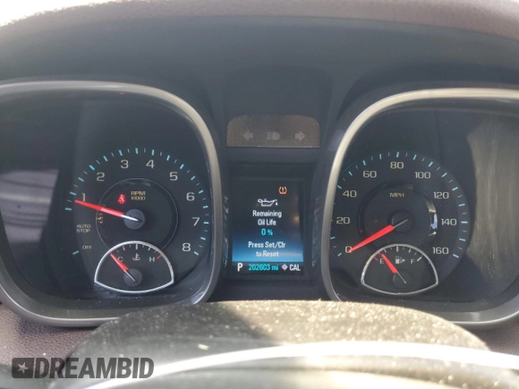 2016 Chevrolet Malibu Limited LTZ with VIN 1G11E5SA5GU117321, listed as a Copart auction lot 73154914 with 202,603 mi miles and Salvage Title. Bid and sale history available at carsss.com. Image 9.