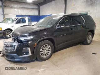 2022 Chevrolet Traverse LT Cloth with VIN 1GNEVGKW9NJ193808, listed as a Copart auction lot 47380713 with 6,028 mi miles. Bid and sale history available at carsss.com. Image 1.