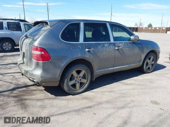 2008 Porsche Cayenne Turbo with VIN WP1AC29P48LA81584, listed as a IAAI auction lot 41805382 with 152,025 mi miles. Bid and sale history available at carsss.com. Image 4.