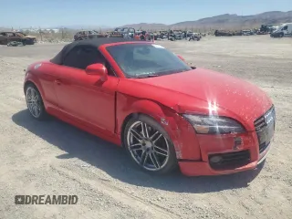 2008 Audi TT 3.2L with VIN TRURD38J581032321, listed as a Copart auction lot 57517744 with 78,608 mi miles and Salvage Title. Bid and sale history available at carsss.com. Image 4.