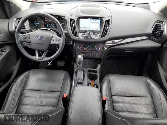 2019 Ford Escape Titanium with VIN 1FMCU9J96KUA01289, listed as a Copart auction lot 44680995 with 93,000 mi miles and Salvage Title. Bid and sale history available at carsss.com. Image 8.