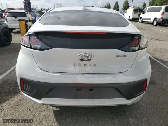 2020 Hyundai Ioniq Electric Limited with VIN KMHC85LJ7LU061264, listed as a Copart auction lot 72022244 with 46,582 mi miles and Salvage Title. Bid and sale history available at carsss.com. Image 6.