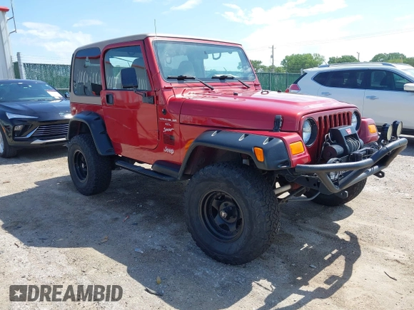 1999 Jeep Wrangler Sport with VIN 1J4FY19S2XP423638, listed as a IAAI auction lot 42553626 with 120,690 mi miles and . Bid and sale history available at DreamBid. Image 1.