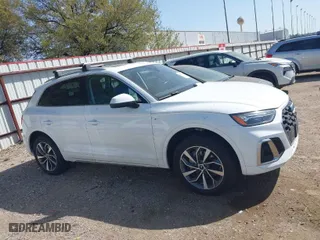 2024 Audi Q5 S line Premium Plus with VIN WA1EAAFY1R2071161, listed as a IAAI auction lot 41857027 with 22,964 mi miles. Bid and sale history available at carsss.com. Image 13.