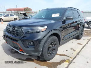 2022 Ford Explorer Timberline with VIN 1FMSK8JH9NGC30247, listed as a IAAI auction lot 41882123 with 36,911 mi miles. Bid and sale history available at carsss.com. Image 17.