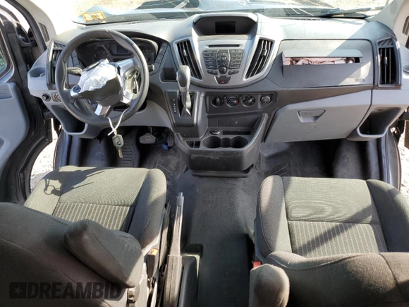 2016 Ford Transit XL with VIN 1FBAX2CG0GKA01270, listed as a Copart auction lot 46276735 with Not provided miles and Salvage title. Bid and sale history available at DreamBid. Image 8.