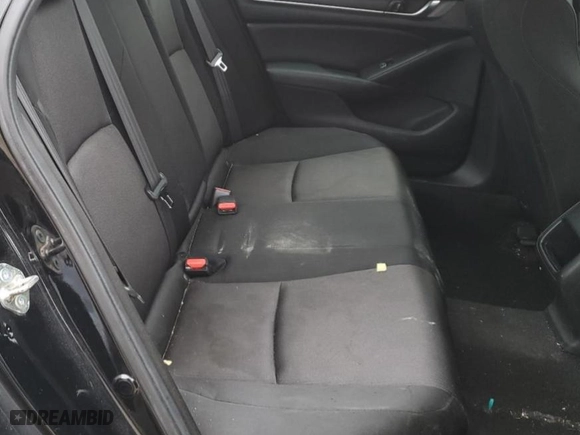 2019 Honda Accord Sedan LX 1.5T with VIN 1HGCV1F12KA042589, listed as a Copart auction lot 43606245 with 0 mi miles and Salvage Title. Bid and sale history available at carsss.com. Image 10.