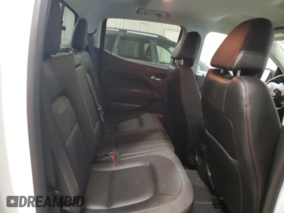 2018 GMC Canyon 4WD SLT with VIN 1GTG6DEN3J1241720, listed as a Copart auction lot 51258595 with 31,969 mi miles and Salvage Title. Bid and sale history available at carsss.com. Image 10.