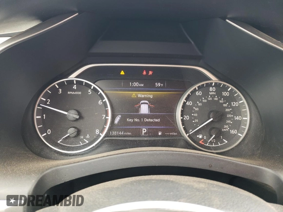 2018 Nissan Murano SL z VIN 5N1AZ2MG0JN125996, wystawiony jako Copart lot #54621635 z przebiegiem 138 144 mil mil oraz Szkoda całkowita • Salvage title. Historia ofert i sprzedaży dostępna na DreamBid. Obrazek 9.