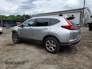 2018 Honda CR-V EX-L z VIN 2HKRW2H89JH675314, wystawiony jako Copart lot #58547525 z przebiegiem 1 268 mil mil oraz Szkoda całkowita • Salvage title. Historia ofert i sprzedaży dostępna na DreamBid. Obrazek 2.
